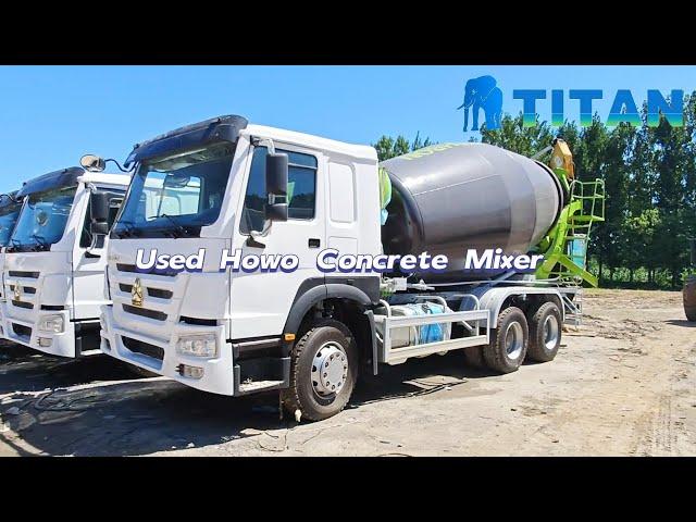 Sinotruk Howo Used Concrete Mixer Truck for Sale