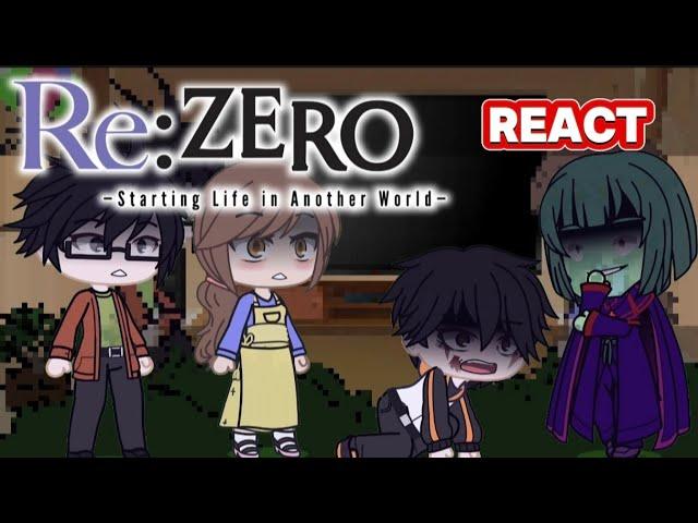 Re:Zero React to Natsuki Subaru Part 2 || Subaru's Parents || Gacha Reaction