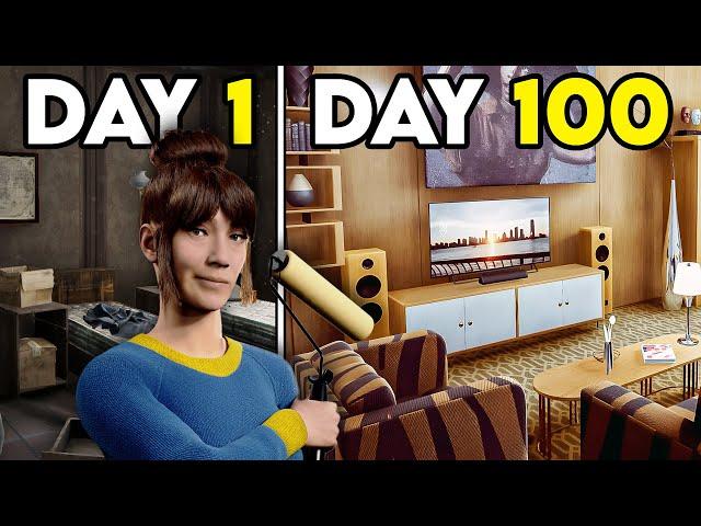 I Transformed An ENTIRE Hotel in 100 Days! (Hotel Renovator 2025)