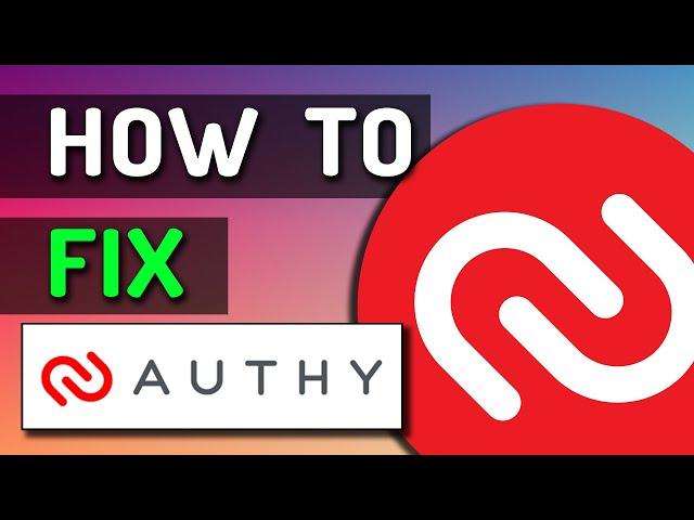 How To RECOVER AUTHY - New Phone? New Number? Password? Try This...