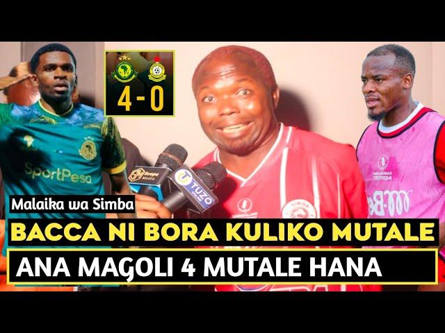 MALAIKA WA SIMBA APAGAWA NA MAGOLI YA BACCA/MUTALE AJIFUNZE KWA BACCA KUFUNGA/YANGA WANATUTISHA SASA