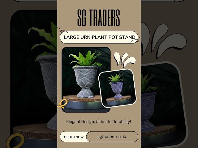 𝐒𝐆 𝐓𝐫𝐚𝐝𝐞𝐫𝐬 𝐁𝐞𝐥𝐥 𝐋𝐚𝐭𝐭𝐢𝐜𝐞 𝐔𝐫𝐧 𝐏𝐥𝐚𝐧𝐭 𝐏𝐨𝐭 #sgtraders #planters #plasticplanters #gardening