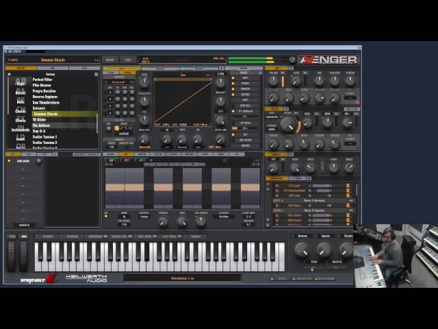 Vengeance Producer Suite - Avenger - live demonstration of factory presets long version