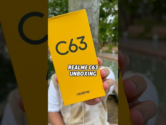 Unboxing realme C63 #amadzahry #realmec63