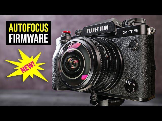 Fujifilm Autofocus Firmware Announced