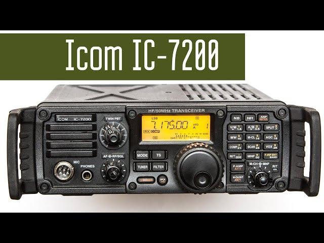 Icom IC-7200. Радиосвязь на КВ из полевых условий. Подходит ли этот аппарат для работы из полей.