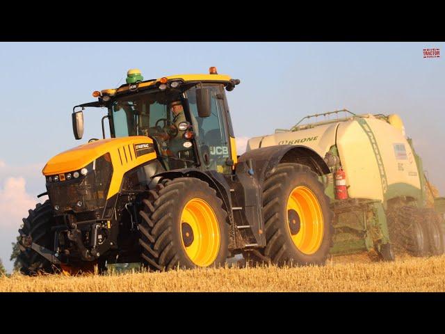 10 mph Big Baling | JCB 8330 FASTRAC Tractor