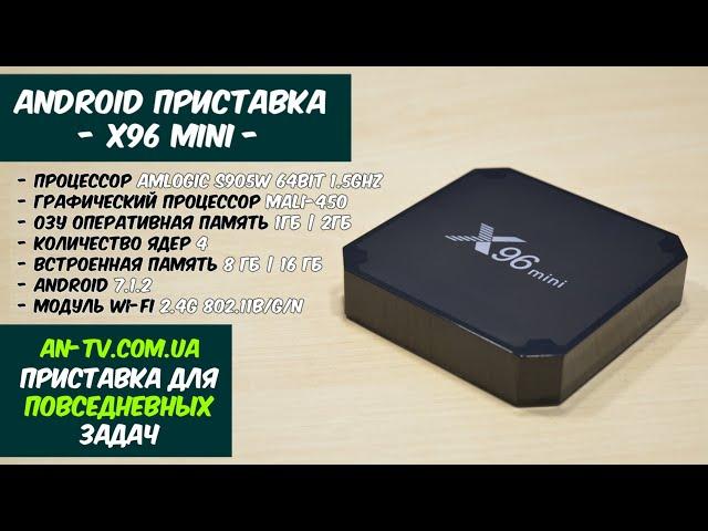 Обзор функций и возможностей Android приставки x96 mini