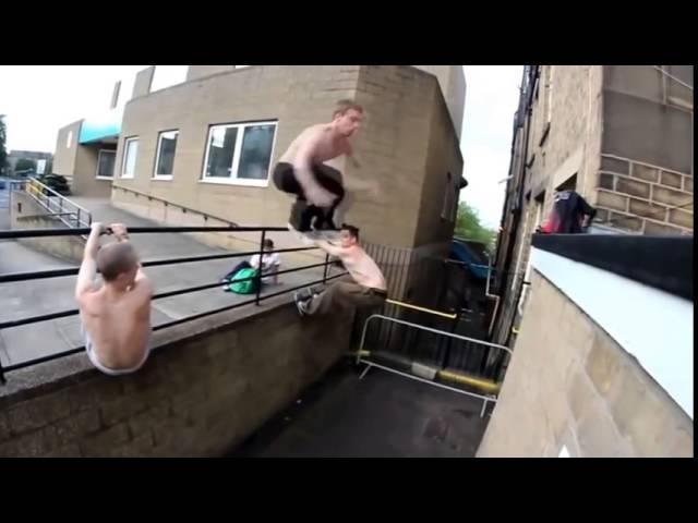 Приколы  Паркур приколы и неудачи   Parkour Fails