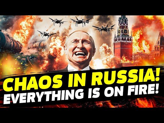 DEADLY STRIKE! PUTIN’S SUPER TRAIN EXPLODES INTO PIECES! DOZENS OF EXPLOSIONS ACROSS RUSSIA!