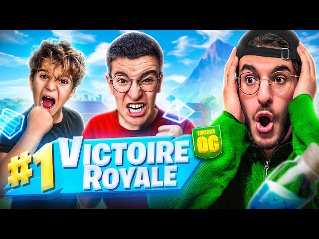 Nadim et Rémi retournent sur FORTNITE OG CHAPITRE 1 pour faire TOP 1 ! La pire équipe de France..