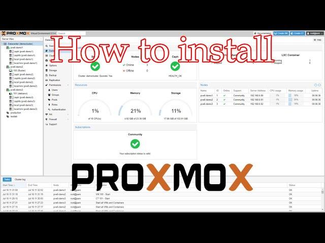 How to install Proxmox