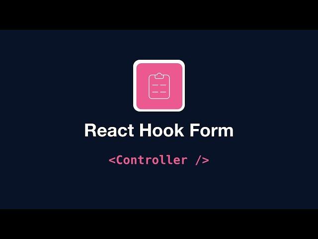 React Hook Form - Controller