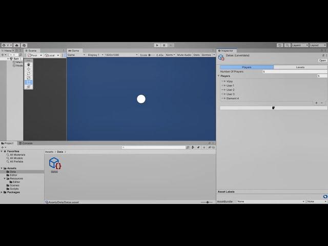 Unity Custom inspector Editor with Scriptable Object as example