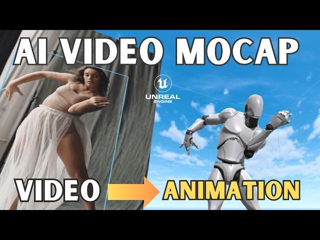 AI Video Mocap Animation is getting GOOD! Unreal Engine UE5