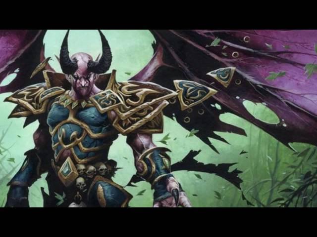 Warcraft III -  Мал'Ганус, русская озвучка/Mal'Ganis, Russian voice.