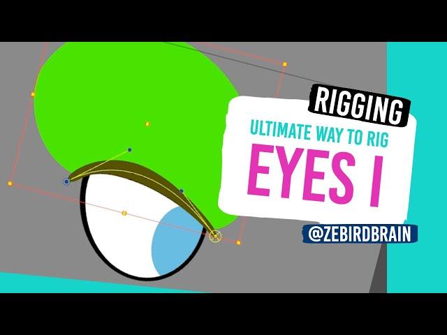 RIGGING - Rigging a simple EYE (Harmony Premium)