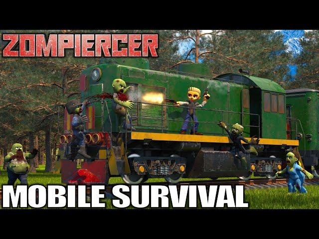 Survival on a Train Day One | Zompiercer Gameplay | E01