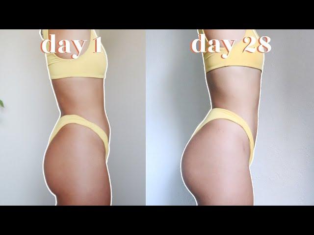 grow ur booty in 28 days?! I tried the chloe ting get peachy challenge