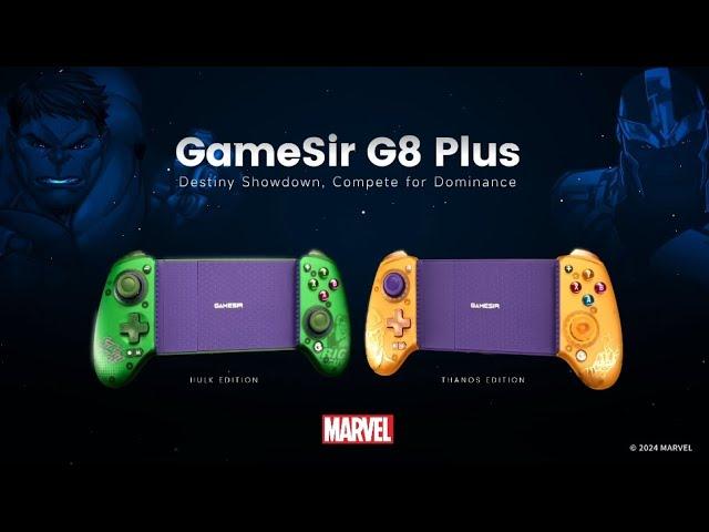 GameSir G8 Plus Bluetooth Mobile Controller - Hulk and Thanos Limited Editions | Trailer