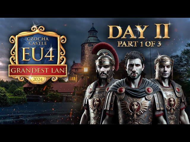 Grandest LAN 2024 | Day 2 | 1 of 3 | Byzantium | Europa Universalis IV Event