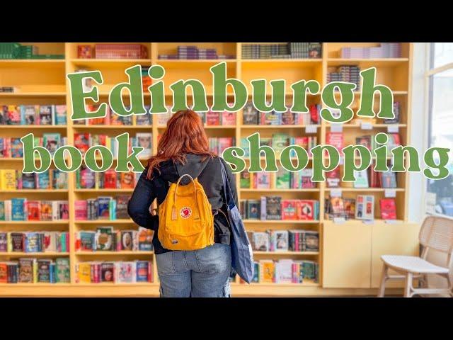 A bookshop tour of Edinburgh 