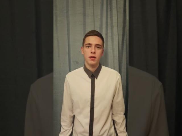 Гребцов Андрей 15 лет, "Мальчик из села Поповка" С.Маршак