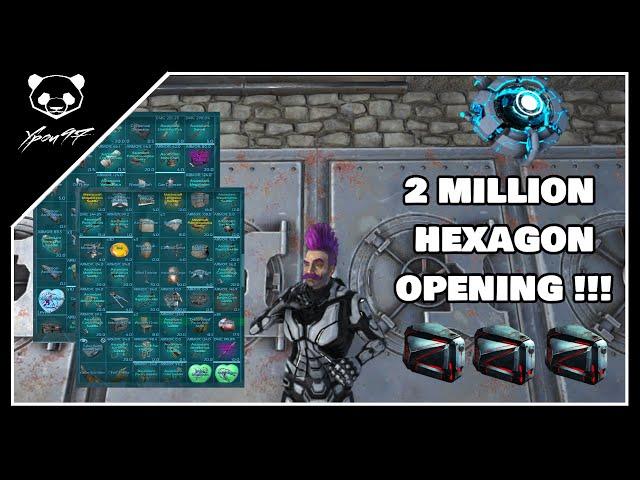 2 Million Hexagon Tier 3 Loot Crate Opening | ARK: Survival Evolved