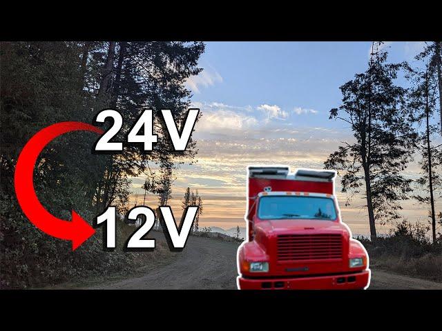 Got 24v? Want 12v? Watch This!