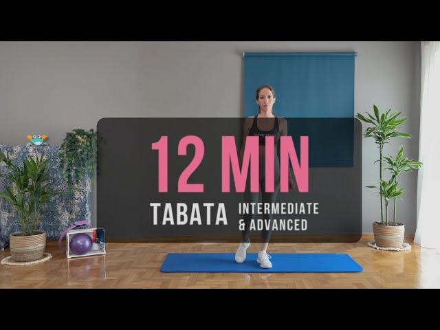 12 Min Tabata Workout - Tabata Full Body Workout - Intermediate & Advanced