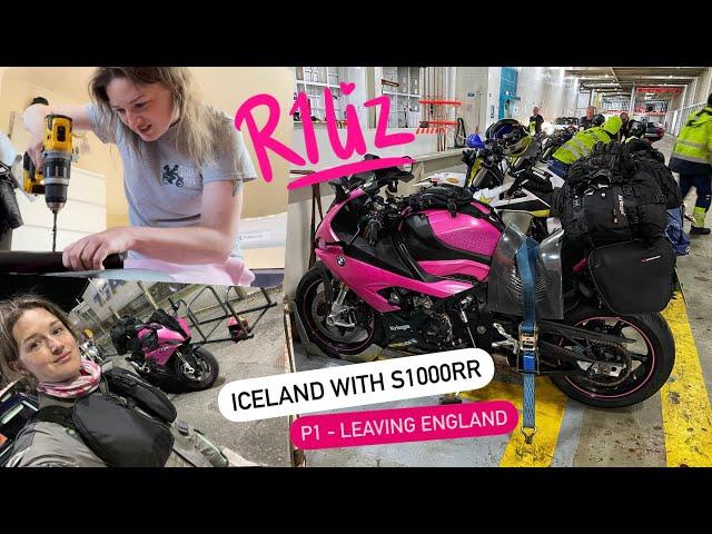 R1Liz - Iceland with S1000RR - P1 - leaving England