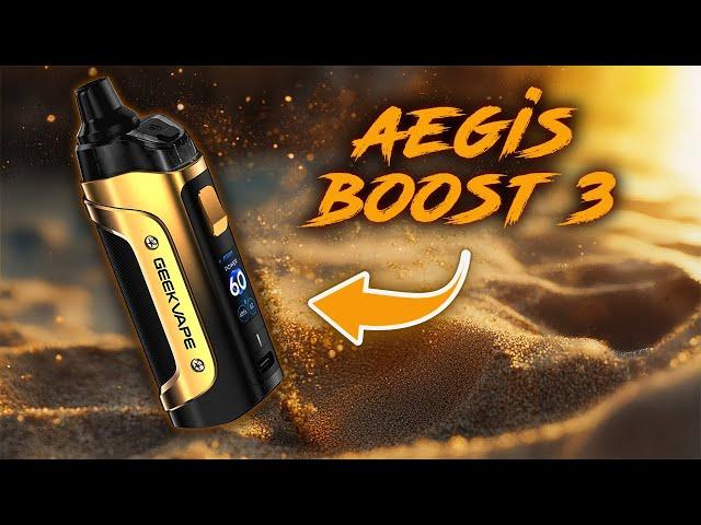 NAJNOWSZY AEGIS BOOST 3 - 3000 mAh ?!