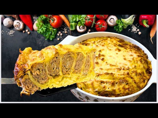 Удачный рецепт/ запеканка с фаршем/ Вкусней не бывает