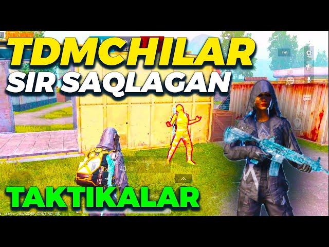 TDMDA ENDI YUTQAZISH YO'Q / TDM TAKTIKALARI / BIRGA BIR YUTISH SIRLARI / PUBG MOBILE