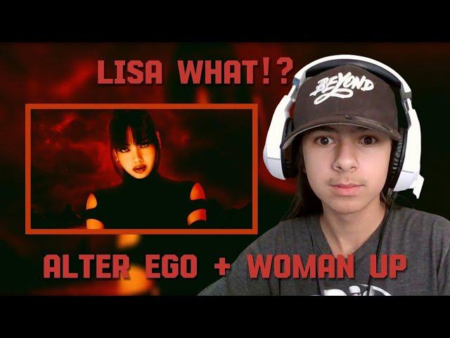 WTF LISA?! JENNIE!? Rapper Reacts to LISA - Alter Ego Teaser + JENNIE - Woman Up (Breakdown)