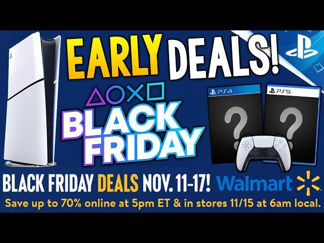 Early BLACK FRIDAY 2024 Deals LIVE RIGHT NOW and More Great PS4/PS5 Game Deals!