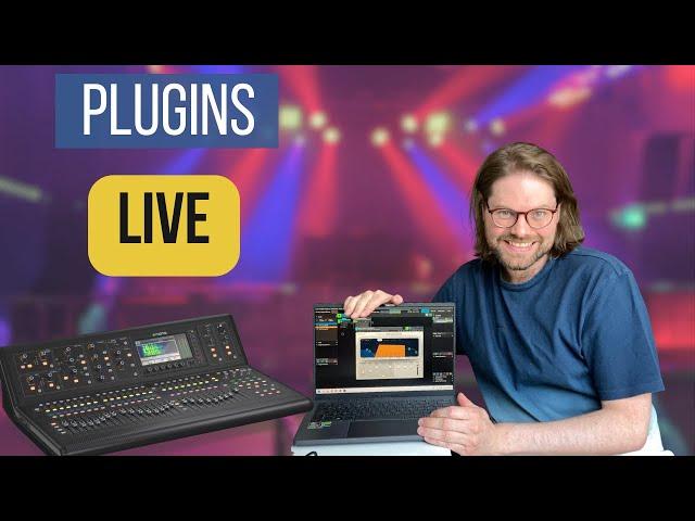 How To Use Plugins With A Live Mixer