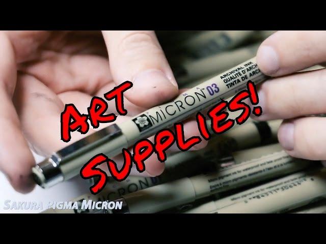 What Pens I Use! ~ Drawing Supplies ~