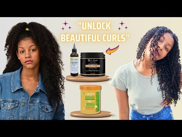 Affordable Define curls that last for days, Perfect wash & go, Ft S-Secrets Curl enhancing smoothie