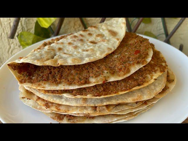 Evde LAHMACUN Yapmak Hem Kolay Hem Daha Lezzetli  Tencerede Lahmacun Tarifi 