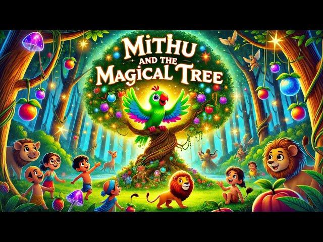 Mithu And Magical Tree | Main Tota Mithu Mithu Karta Englisg Story for Kids