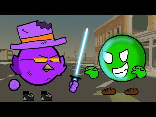 chicken gun vs memes wars  animacion (@cuadradito_bonito )