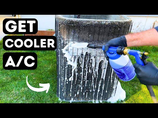 How To Get Ice Cold Air By Cleaning Your AC Coils The RIGHT Way.