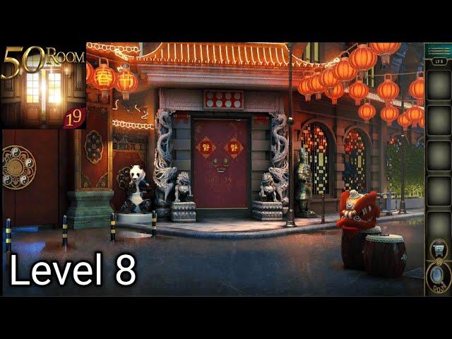 Can you escape the 50 Room 19 level 8 Walkthrough Solution