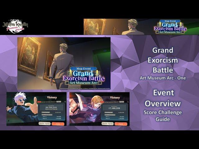 Grand Exorcism Battle - Art Museum Arc 1 How to Get 10 Million Score