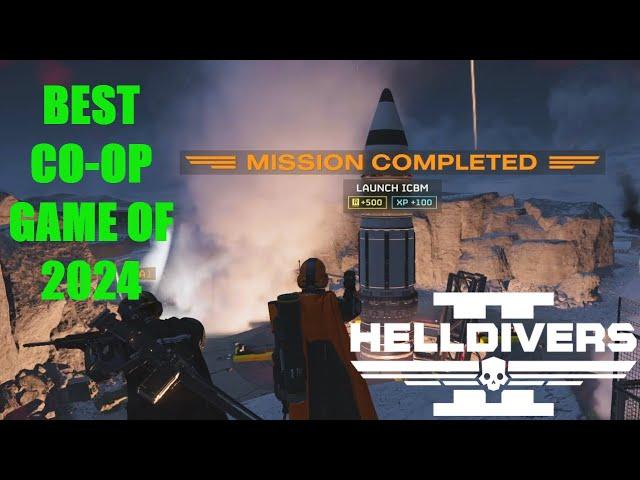 Helldivers 2: BEST CO-OP GAME OF 2024