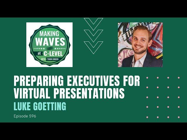 Executive Presentation Skills - Preparing Executives for Virtual Presentations Podcast (Audio)