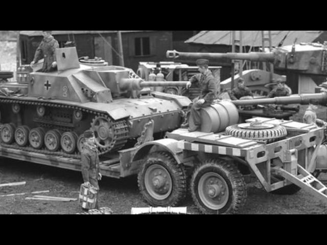 German Tank Field Repairs in WWII - Behind the Lines #ww2 #german #tank