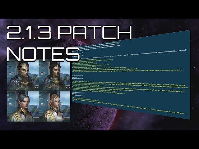 Stellaris - 2.1.3 Patchnotes And Updates for Distant Stars / Humanoids