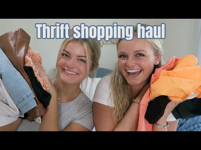 Thrift Try On Clothing Haul - Shopping Haul